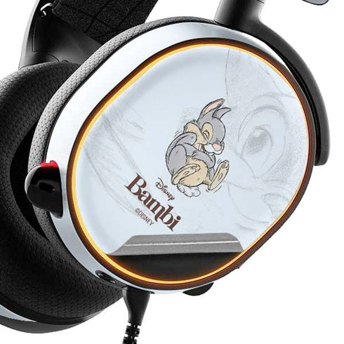 Disney Bambi Thumper Sketched portrait SteelSeries Arctis 3 Skin